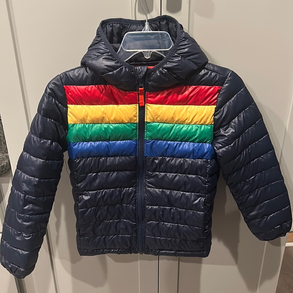 Primary Rainbow Puffer Size 8-9